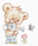 Tikkimiskomplekt Magic Needle "My Flower " 17-17