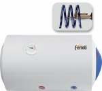 Kombineeritud veeboiler Ferroli CALYPSO MT 150, horisontaalne