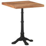 vidaXL bistroolaud, 60 x 60 x 76 cm, akaatsiapuit