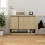 vidaXL puhvetkapp, Sonoma tamm, 97 x 31 x 75 cm puitlaastplaat