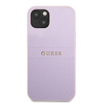 Guess &uuml;mbris iPhone 13 Mini 5.4 GUHCP13SPSASBPU k&otilde;va &uuml;mbris jaoks PU Saffiano Hot Stamp jaoks &ndash; metallist