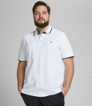 Jack & Jones meeste polos&auml;rk 12143859*02, valge