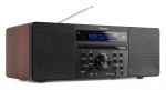 Audizio Prato muusikakeskus CD/DAB+/FM/USB/BT Brown
