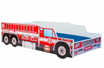 Lastevoodi Riko madratsiga 146 cm x 74 cm x 38 cm, tulet&otilde;rjeauto