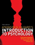 Atkinson and Hilgard's Introduction to Psychology 16th edition