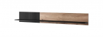 Riiul Halmar Random P-2, pruun/must
