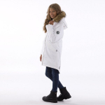 Huppa T&uuml;drukute talveparka VIVIAN, WHITE