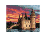 Pildid straazidega teemantmosaiiktehnikas Collection D'Art 38х27 cm, DE7152