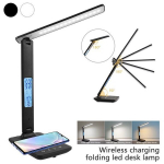 LED laualamp - telefonihoidja QI juhtmevaba laadija