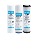 Ecosofti kolmekordne filtrikassettide komplekt, CMV3ECO.Koosneb kolmest kassetist: CPV25105ECO, CRV372510ECO, CHVCB2510ECO.