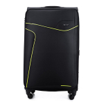 Solier suur kerge kohver L STL1651, 70 l, must/kollane