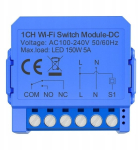 Avatto Wsm16-dc-1 Wifi moodul, 1 kanal, pinge puudub