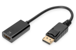 Adapterikaabel Digitus Displayport to Hdmi 4k 60hz Uhd 0,2m