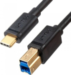 Unitek Usb-c kuni Usb-b 3.0 kaabel, 5 Gb/s, 2m