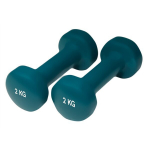 Neopreen fitness hantlid Yate 2 tk. x 2 kg