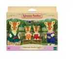 Figuuride komplekt Sylvanian Families Kaelkirjaku perekond, 4-osaline