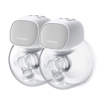 Topelt juhtmeta elektriline rinnapump Momcozy S9 Pro Silver