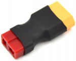 1 tk XT60 mees- ja XT60 emas T-pistiku adapteri &uuml;hendaja