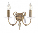 Seinavalgusti Elstead Lighting Aegean AG2-AGED-BRASS