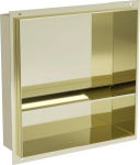 Mexen X-Wall-NR s&uuml;vistatav seinariiul 2l, 30x30 cm, Gold