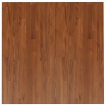 vidaXL ruudukujuline lauaplaat, tumepruun, 90 x 90 x 2,5 cm, tammepuit