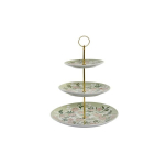 Puuviljakorv - DKD HOME DECOR - Metall ja portselan - Roheline ja beež - Elegantne - T&auml;iskasvanutele