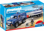 5187 PLAYMOBIL&reg; Politseiauto ja kiirpaat