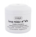 Ziaja Kitsepiim, keratiiniga intensiivselt hooldav mask, kahjustatud, kuivadele ja tuhmidele juustele, 200ml