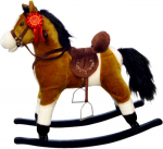Milly Mally Mustang interaktiivne hobune ratastel, helepruun