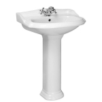 Keraamiline valamu jalaga Kerra Retro KR-12