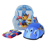 Laste kaitsmete ja kiivri komplekt Paw Patrol