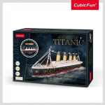 3D pusle CubicFun Titanic LED 246-osaline