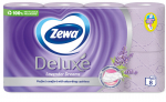 Tualettpaber ZEWA Deluxe Lavander Dreams, 3 kihti, 8 rulli