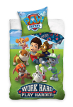 Laste voodipesukomplekt Paw Patrol 140x200, 2-osaline