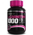 Toidulisand Biotech USA L-Carnitine 1000mg, 60 tabletti