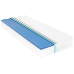 vidaXL madrats 90 x 200 cm viskoosist m&auml;luvaht 18 cm