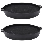&Otilde;hupuhasti filter Pliidikubu s&uuml;sifiltrid, 2 tk, 210 mm, Juoda