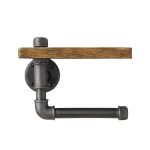 Tualettpaberihoidja Kalune Design 792, must/pruun