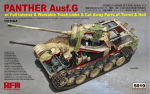 Rye Field Model - Panther Ausf.G with Full Interior & Cut Away Parts, 1/35, RFM-5019