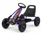 Milly Mally pedaalidega kart lastele Thor, sinine