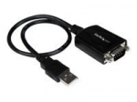 STARTECH USB kuni DB9 RS232 sarvkaabli adapter 30 cm pika m&auml;luga kommunikatsioonipordi jaoks - M/M