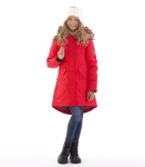 Huppa T&uuml;drukute talveparka VIVIAN, red