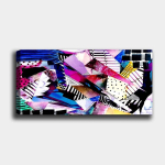 Reproduktsioon l&otilde;uendil Abstraktsioon, 30x80 cm