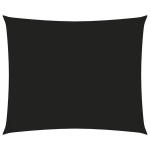 vidaXL oxford-kangast p&auml;ikesepuri, ristk&uuml;lik, 2 x 3 m, must, Must