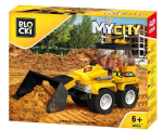 Konstruktor Blocki MyCity Mini Buldooser KB0230, 88tk
