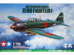 Tamiya - Mitsubishi A6M5 Zero Fighter (Zeke), 1/72, 60779