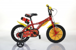 Jalgratas lastele Dino bikes Flash 16", punane/kollane