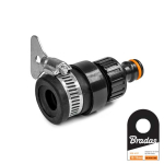 Kraani &uuml;hendus 13-15 mm Bradas BLACK LINE, klambriga