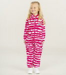 Huppa Laste fliiskombe ROLAND, fuchsia pattern