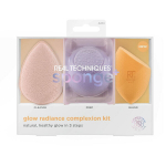 Meigi k&auml;sn Real Techniques Sponge + Glow Radiance Complexion (3 pcs)